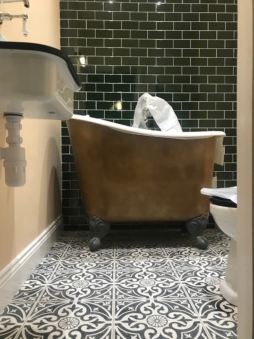Restored period bathroom